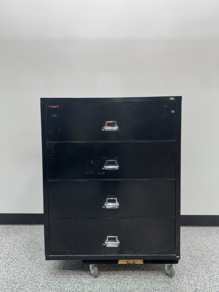 Image of FireKing 4-Drawer Lateral File Cabinet